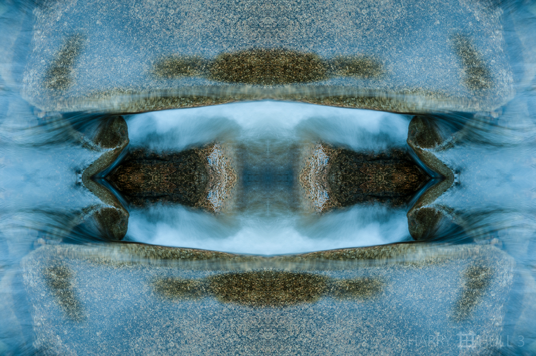 Water cabinet. Photo of small rapids at Diana's Baths near North Conway, New Hampshire.