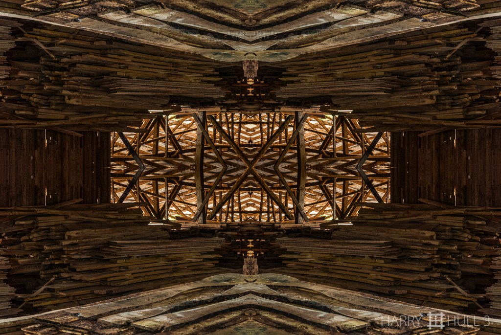 Board room... Photo of the interior of a small saw mill in the canton of Coto Brus, Costa Rica.